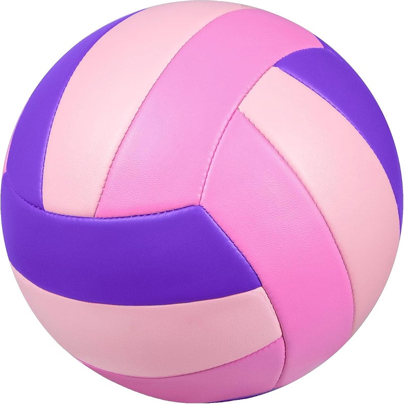 RUN2PEAK Light Soft Volleyball - Light Volleyball Designed for Beginners Kids Youth Teen - Lightweight Volleyballs for Indoor Outdoor Beach Backyard Official Size 5 Training Volley Ball - Image 3